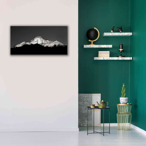 'Zion Tree Silhouette' by Thomas Haney, Giclee Canvas Wall Art,40 x 20