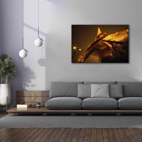Image of 'Side Effect Eiffel' by Sebastien Lory, Giclee Canvas Wall Art,60 x 40