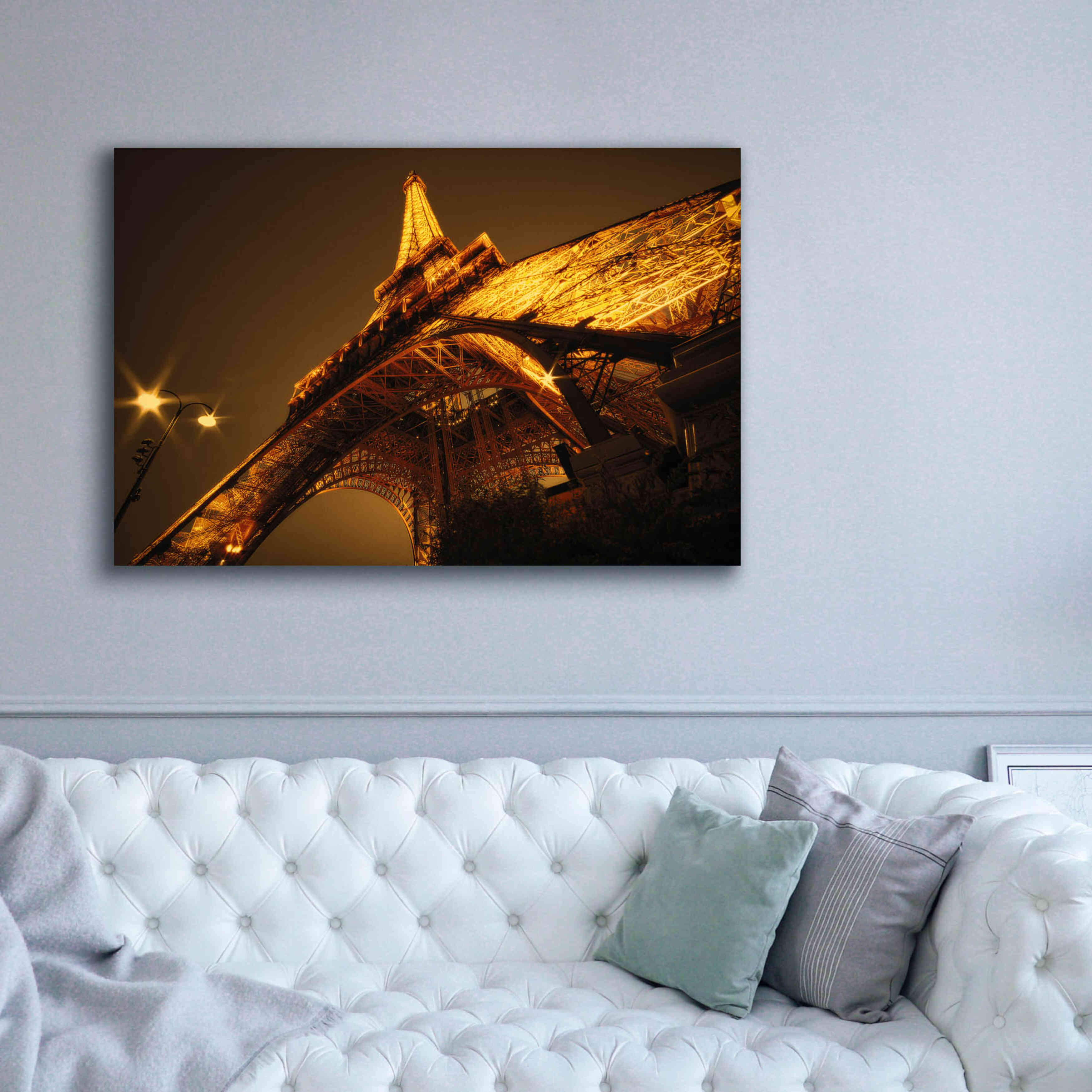 'Side Effect Eiffel' by Sebastien Lory, Giclee Canvas Wall Art,60 x 40