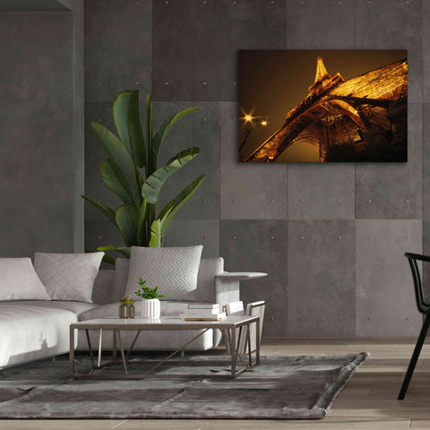 Image of 'Side Effect Eiffel' by Sebastien Lory, Giclee Canvas Wall Art,60 x 40