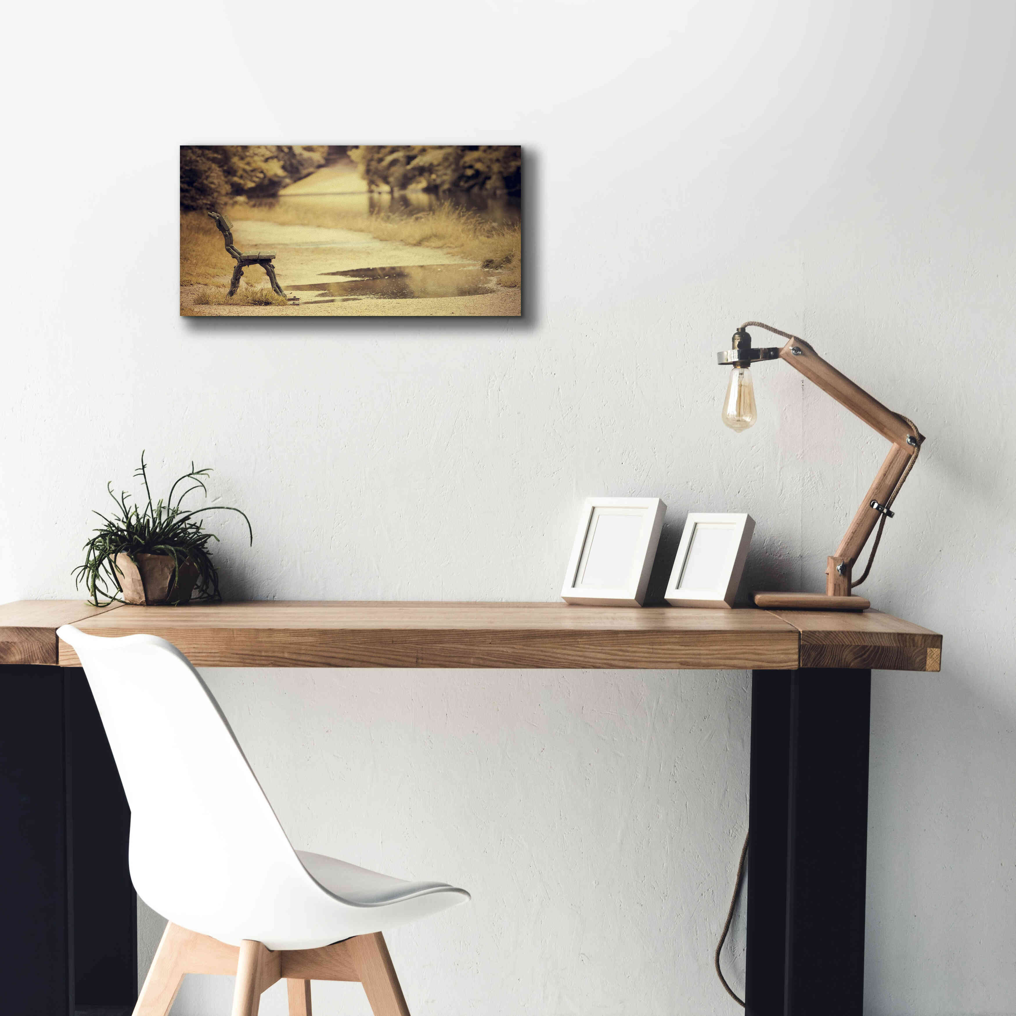 'After the Rain' by Sebastien Lory, Giclee Canvas Wall Art,24 x 12