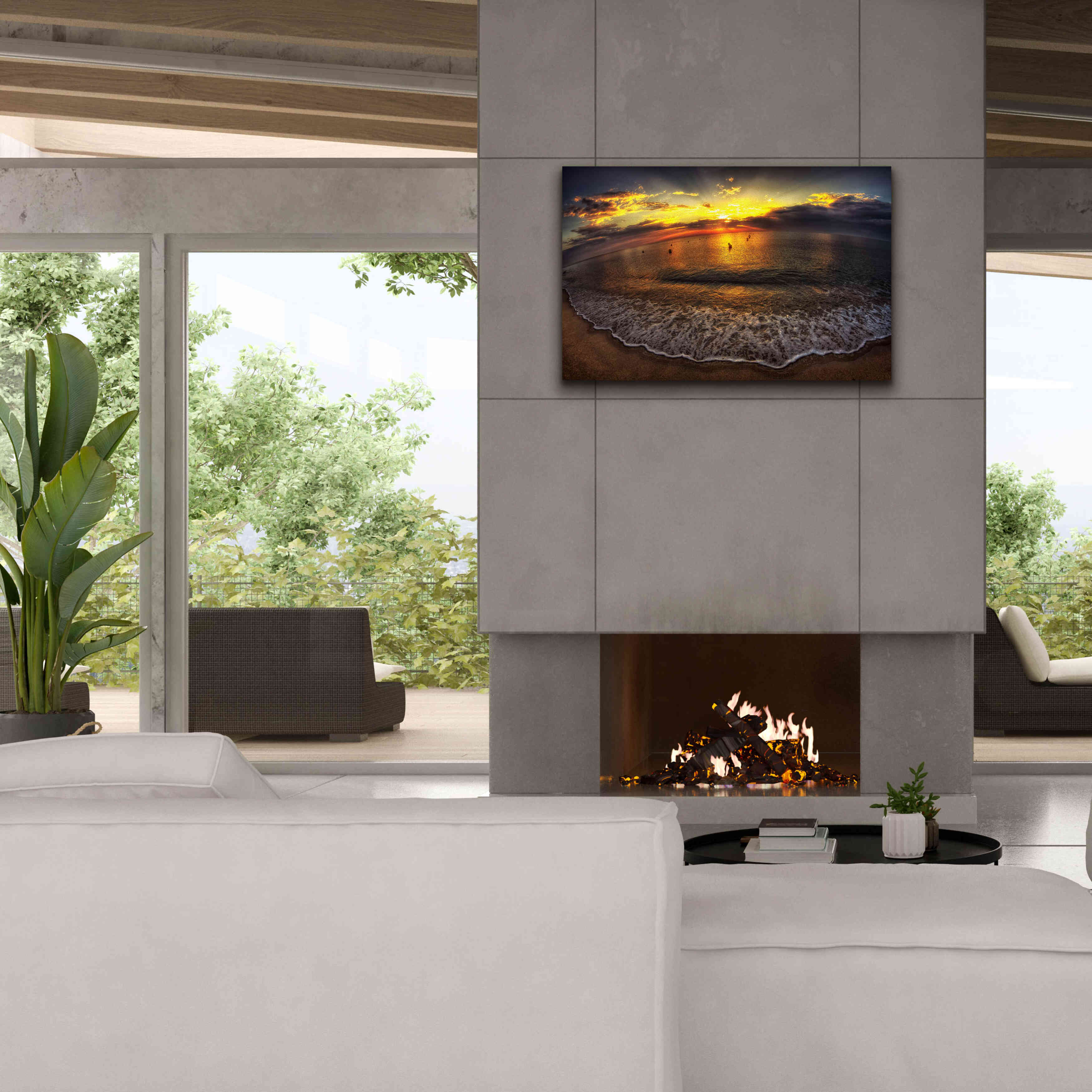 'Another Day In Paradise' by Sebastien Lory, Giclee Canvas Wall Art,40 x 26