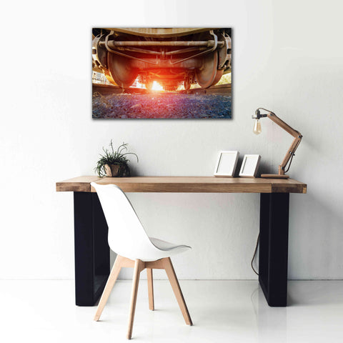 Image of 'Atomic Train' by Sebastien Lory, Giclee Canvas Wall Art,40 x 26