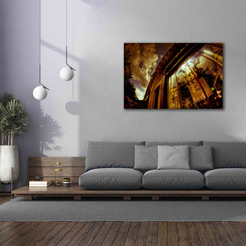 Image of 'Love In Paris' by Sebastien Lory, Giclee Canvas Wall Art,60 x 40