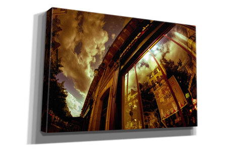'Love In Paris' by Sebastien Lory, Giclee Canvas Wall Art