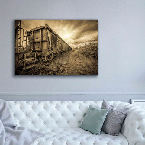 Image of 'Lost Train' by Sebastien Lory, Giclee Canvas Wall Art,60 x 40