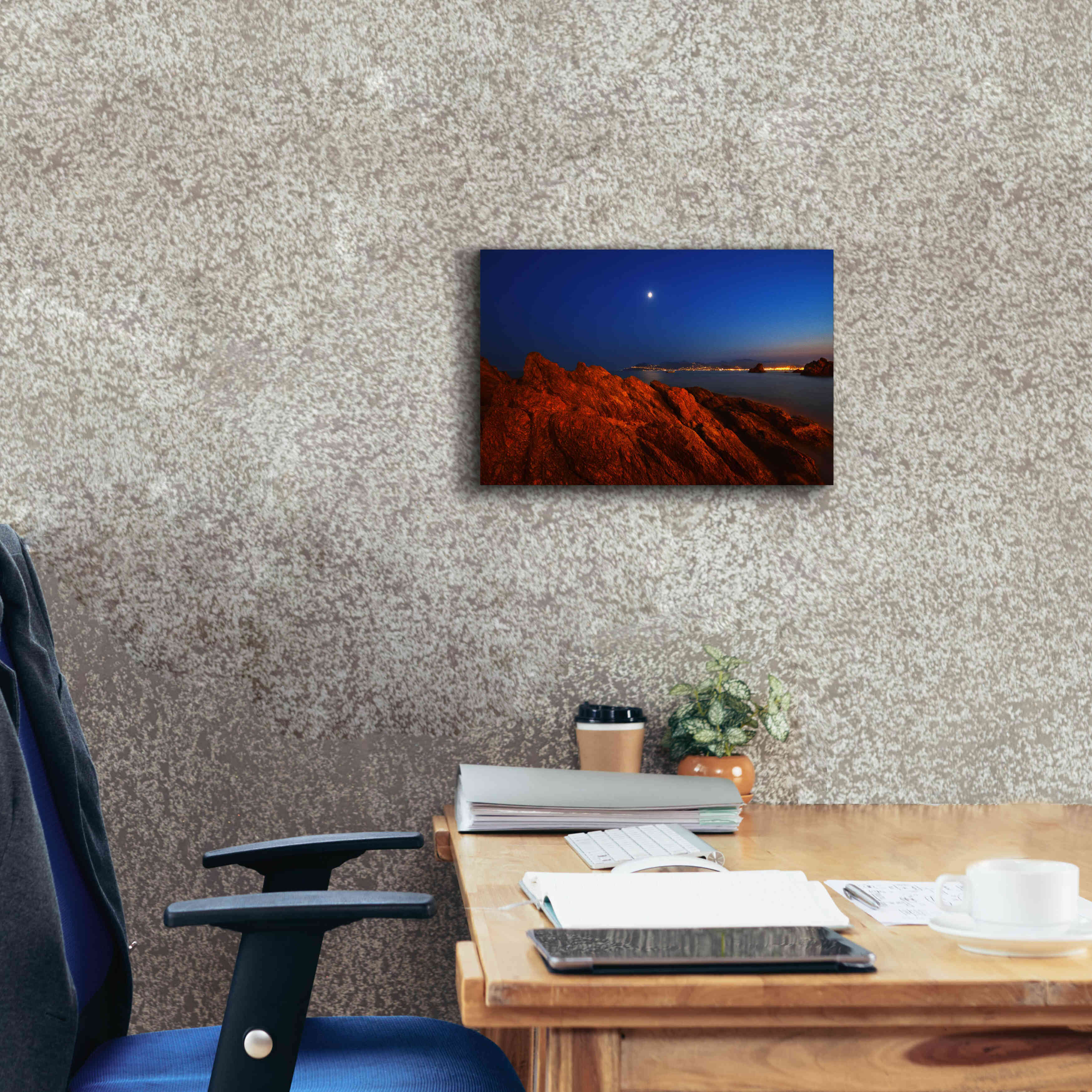'La Bocca' by Sebastien Lory, Giclee Canvas Wall Art,18 x 12