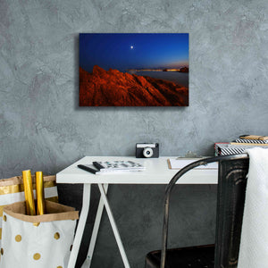 'La Bocca' by Sebastien Lory, Giclee Canvas Wall Art,18 x 12