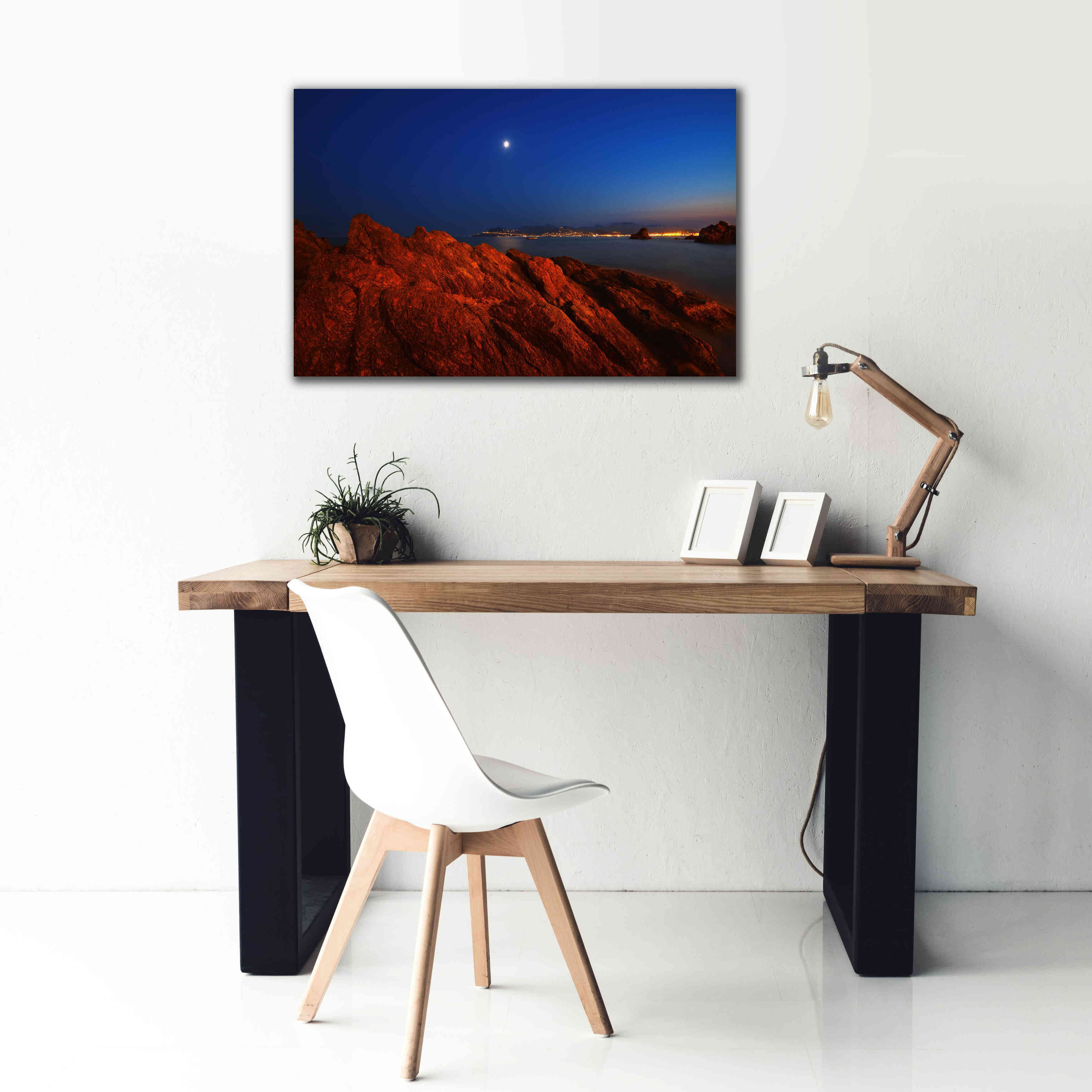 'La Bocca' by Sebastien Lory, Giclee Canvas Wall Art,40 x 26