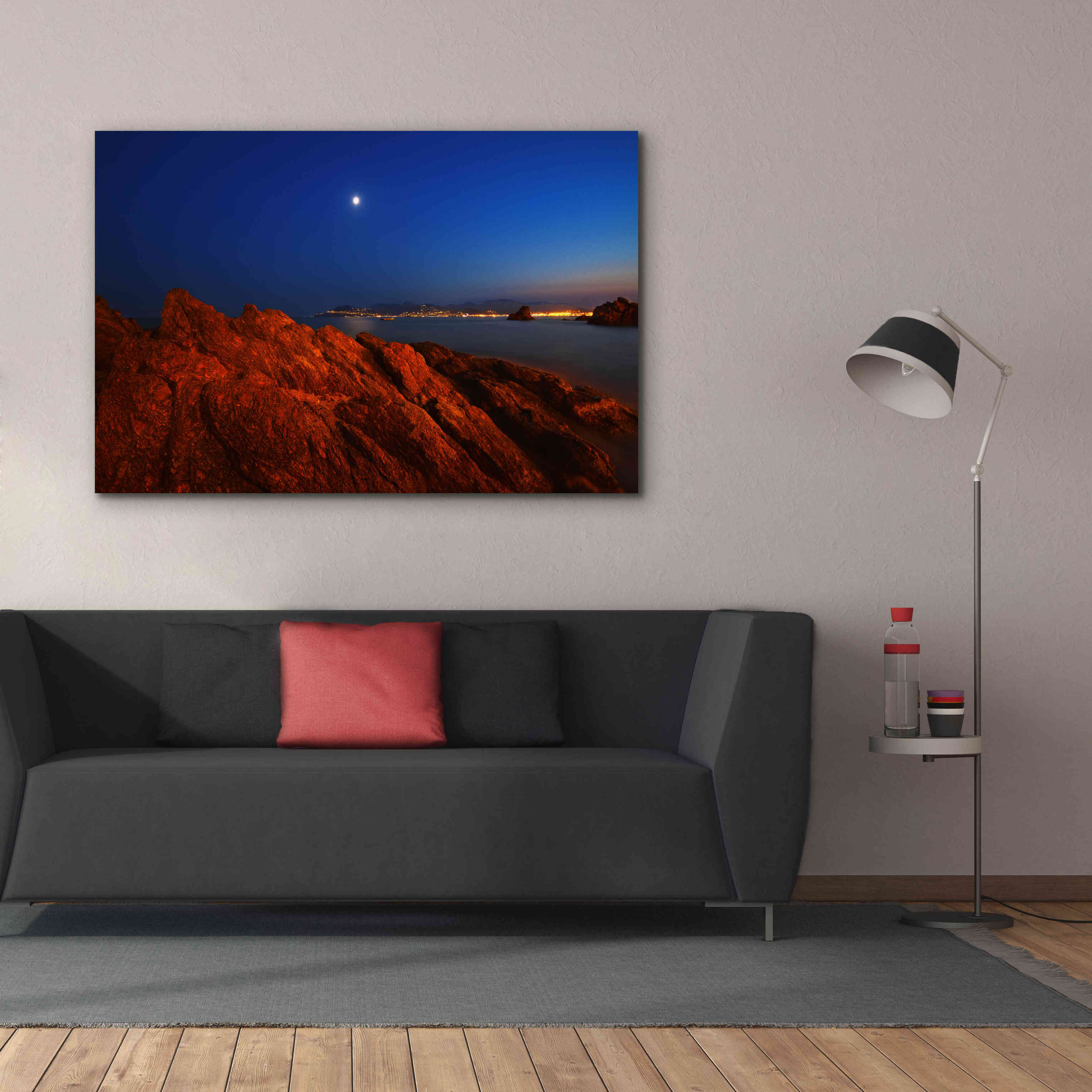 'La Bocca' by Sebastien Lory, Giclee Canvas Wall Art,60 x 40