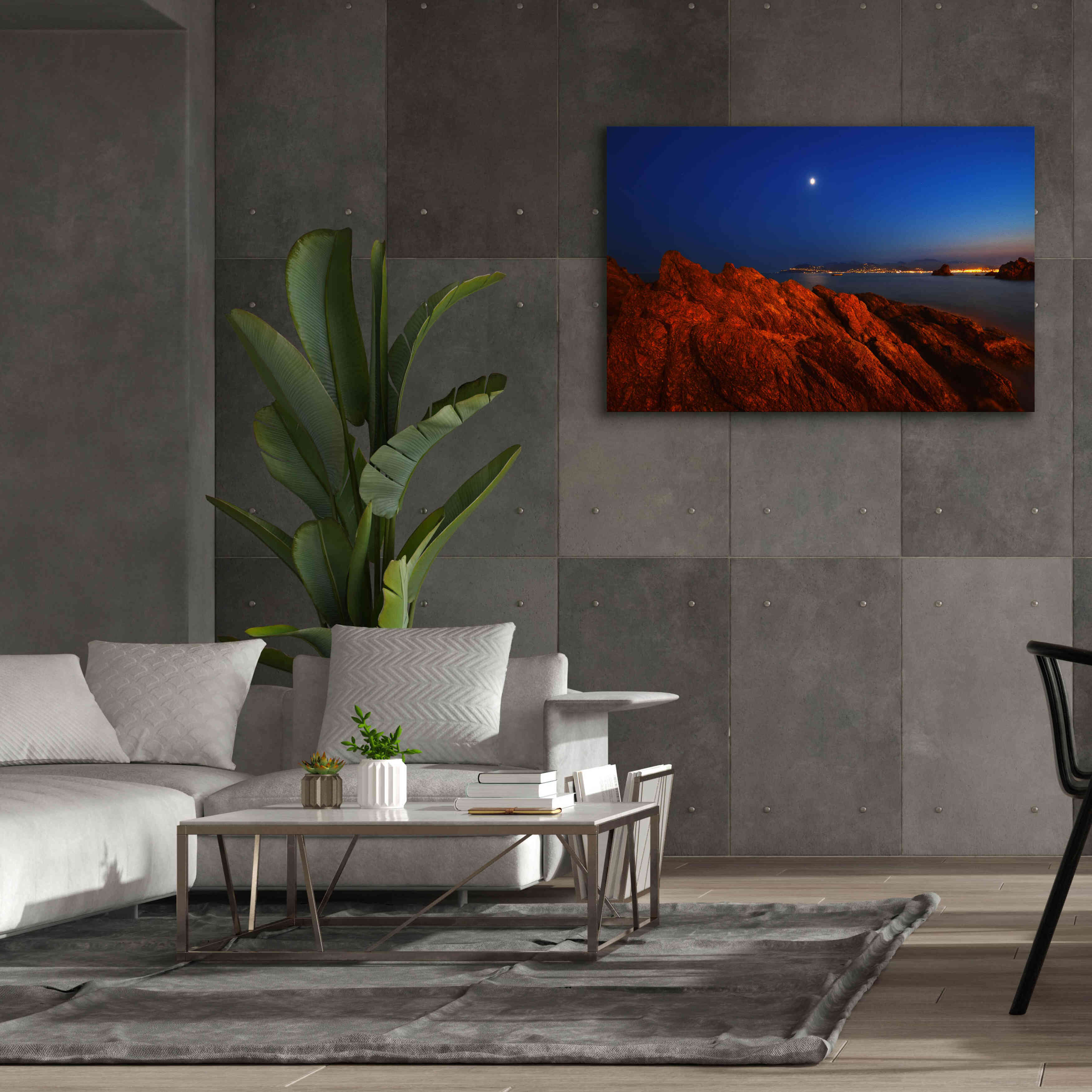 'La Bocca' by Sebastien Lory, Giclee Canvas Wall Art,60 x 40