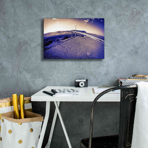 'Lunar Viaduct' by Sebastien Lory, Giclee Canvas Wall Art,18 x 12