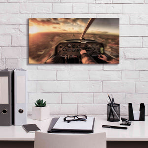 'Meydey' by Sebastien Lory, Giclee Canvas Wall Art,24 x 12