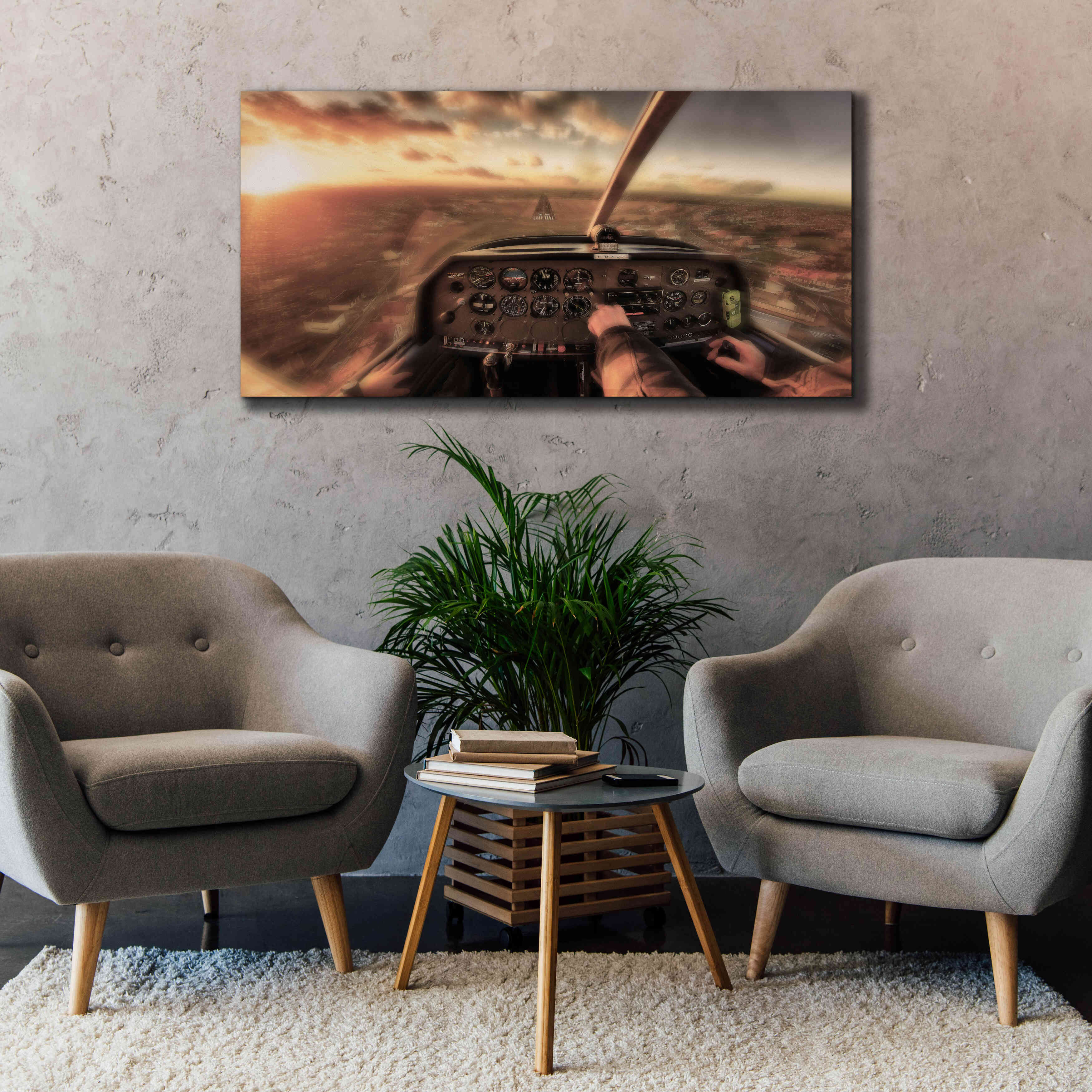 'Meydey' by Sebastien Lory, Giclee Canvas Wall Art,60 x 30