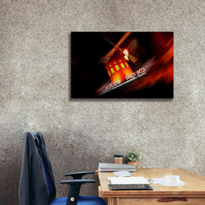 'Moulin Rouge' by Sebastien Lory, Giclee Canvas Wall Art,40 x 26