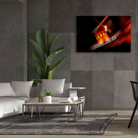 Image of 'Moulin Rouge' by Sebastien Lory, Giclee Canvas Wall Art,60 x 40
