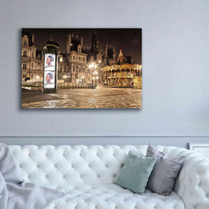 'Night Carnival' by Sebastien Lory, Giclee Canvas Wall Art,60 x 40
