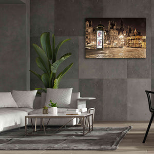 'Night Carnival' by Sebastien Lory, Giclee Canvas Wall Art,60 x 40