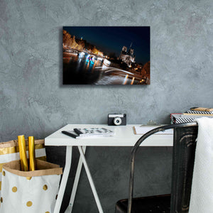 'Parisian Lights' by Sebastien Lory, Giclee Canvas Wall Art,18 x 12