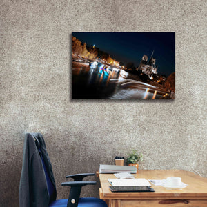 'Parisian Lights' by Sebastien Lory, Giclee Canvas Wall Art,40 x 26