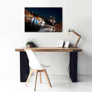 'Parisian Lights' by Sebastien Lory, Giclee Canvas Wall Art,40 x 26