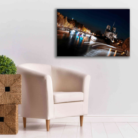 Image of 'Parisian Lights' by Sebastien Lory, Giclee Canvas Wall Art,40 x 26
