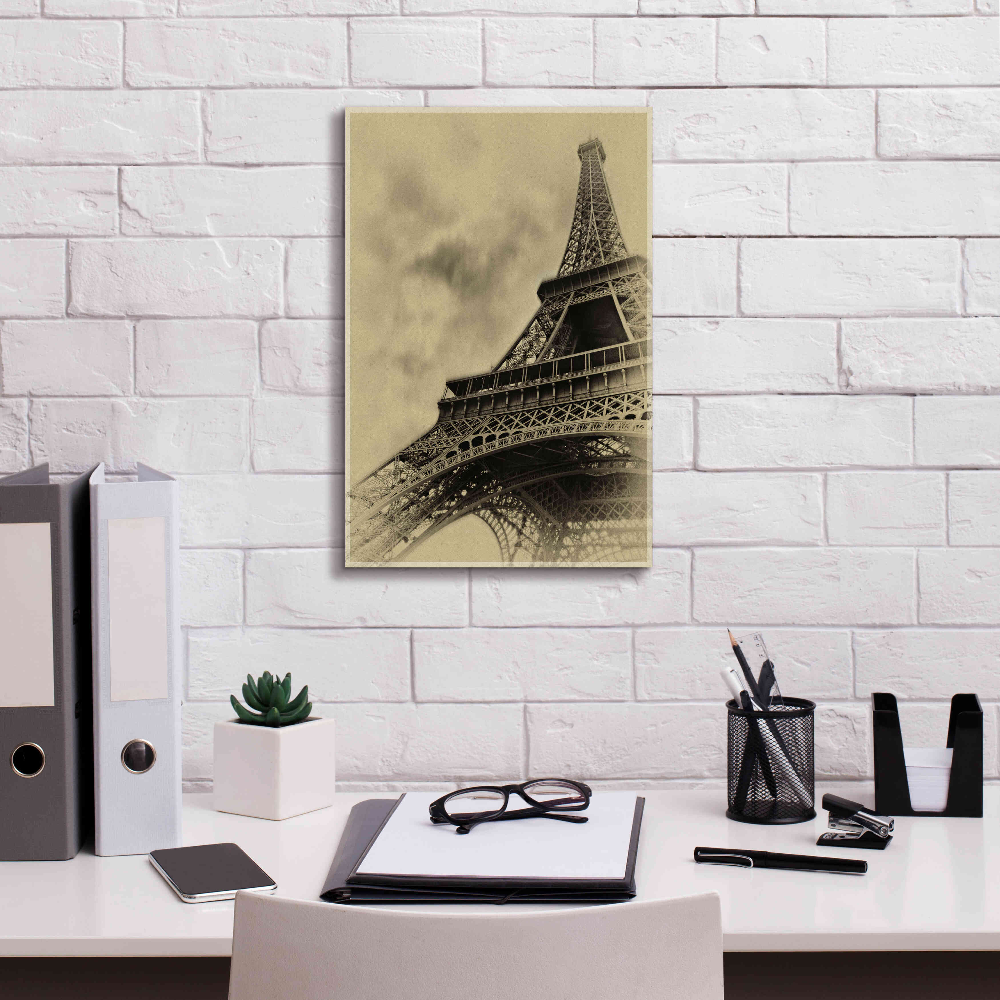 'Parisian Spirit' by Sebastien Lory, Giclee Canvas Wall Art,12 x 18