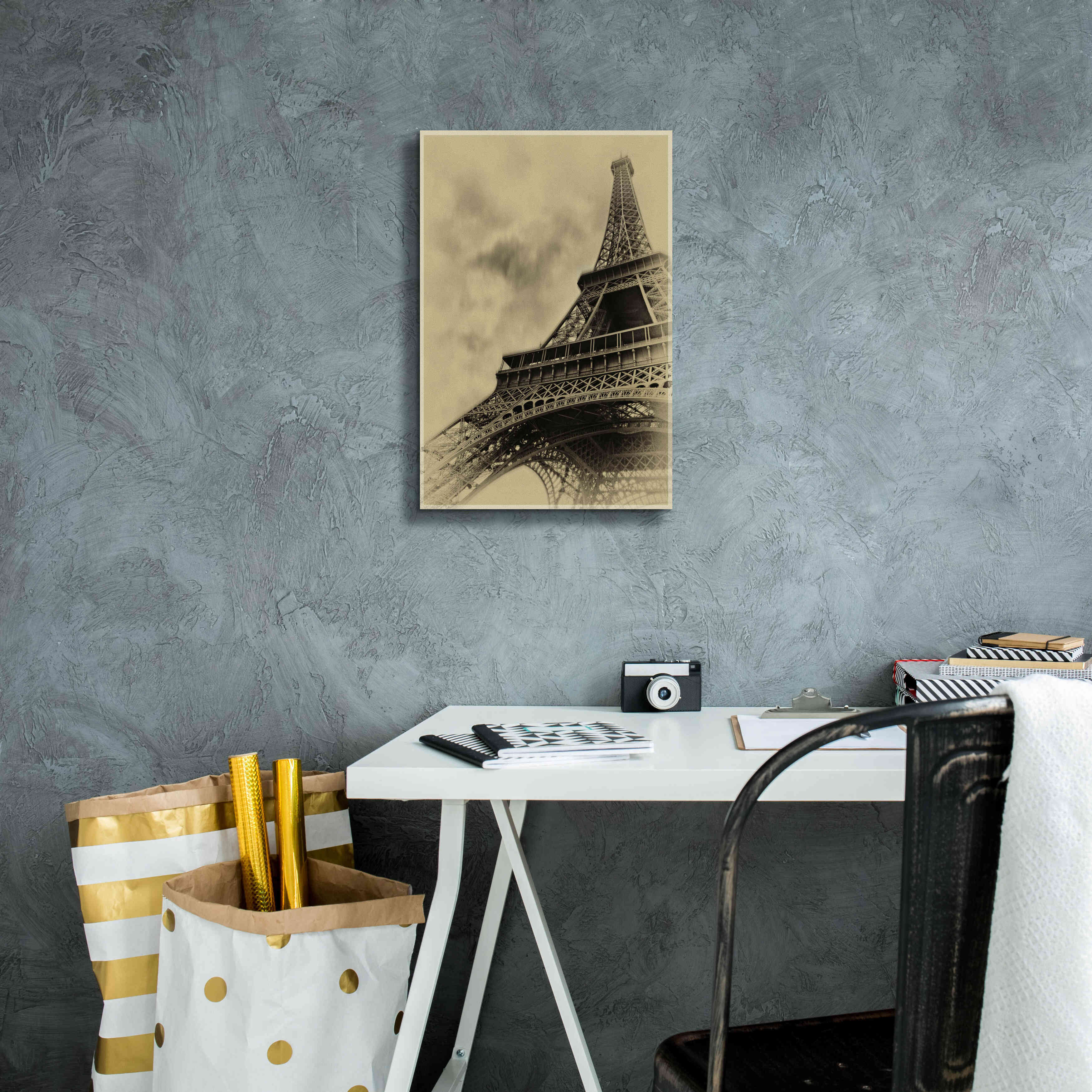 'Parisian Spirit' by Sebastien Lory, Giclee Canvas Wall Art,12 x 18
