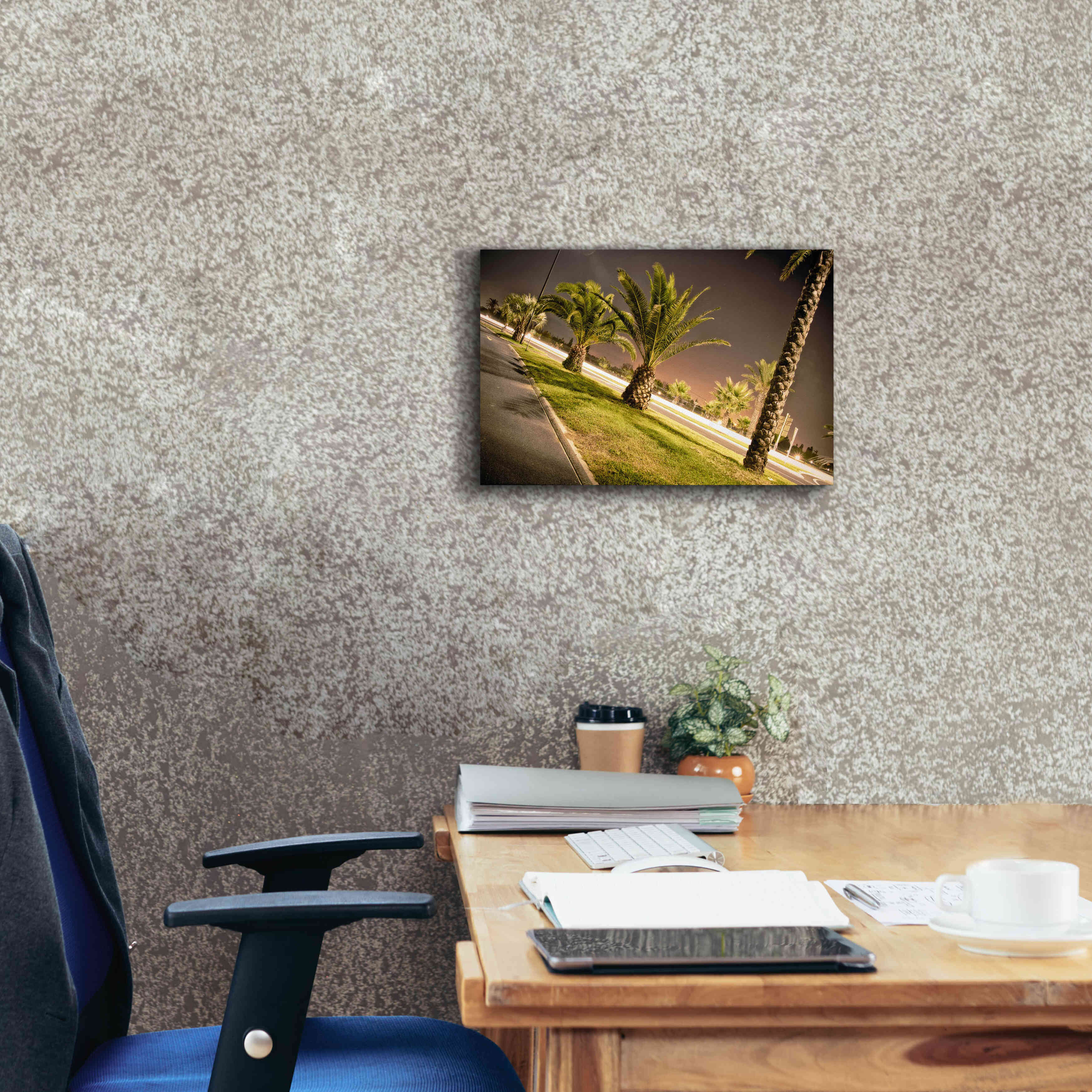 'Summer Night' by Sebastien Lory, Giclee Canvas Wall Art,18 x 12