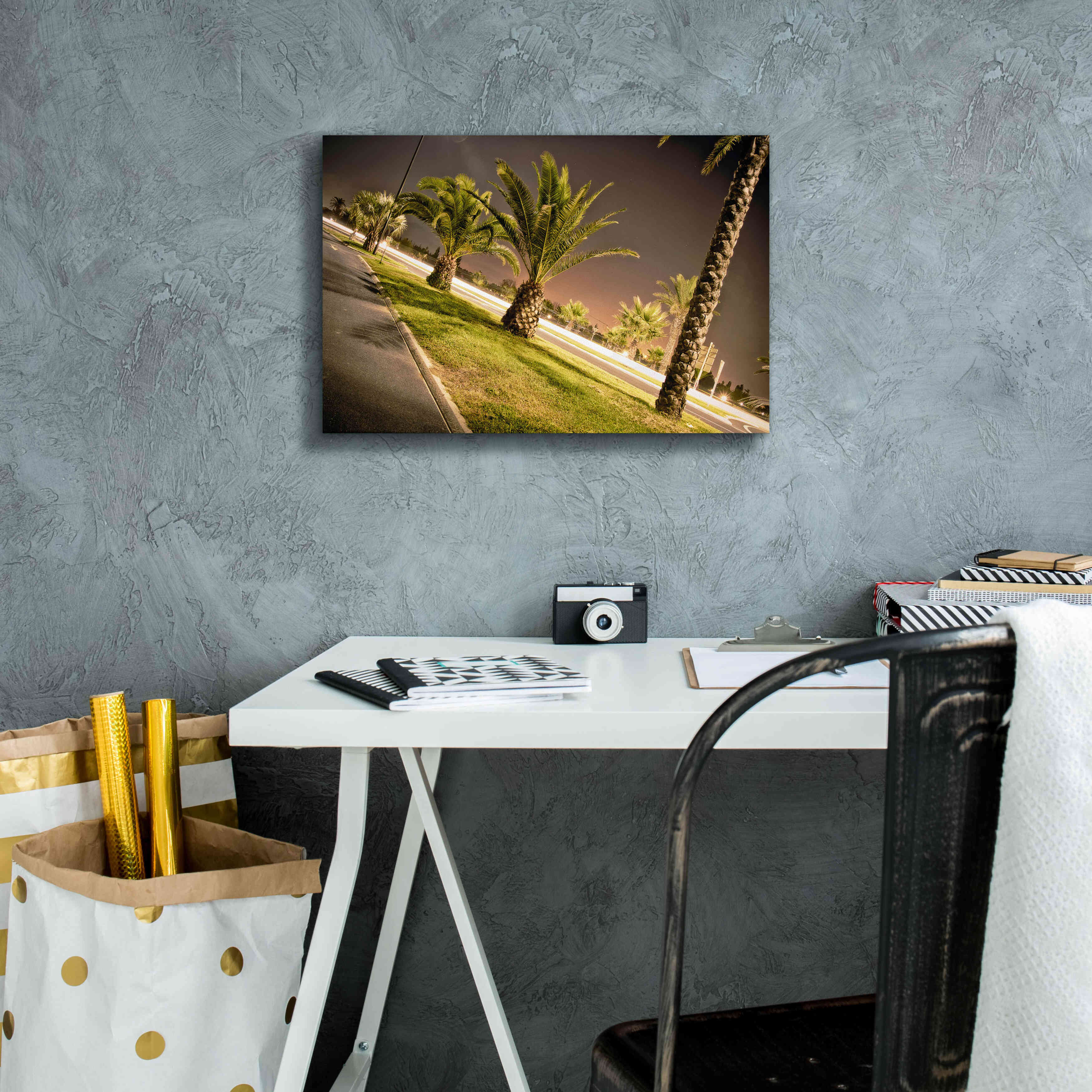 'Summer Night' by Sebastien Lory, Giclee Canvas Wall Art,18 x 12
