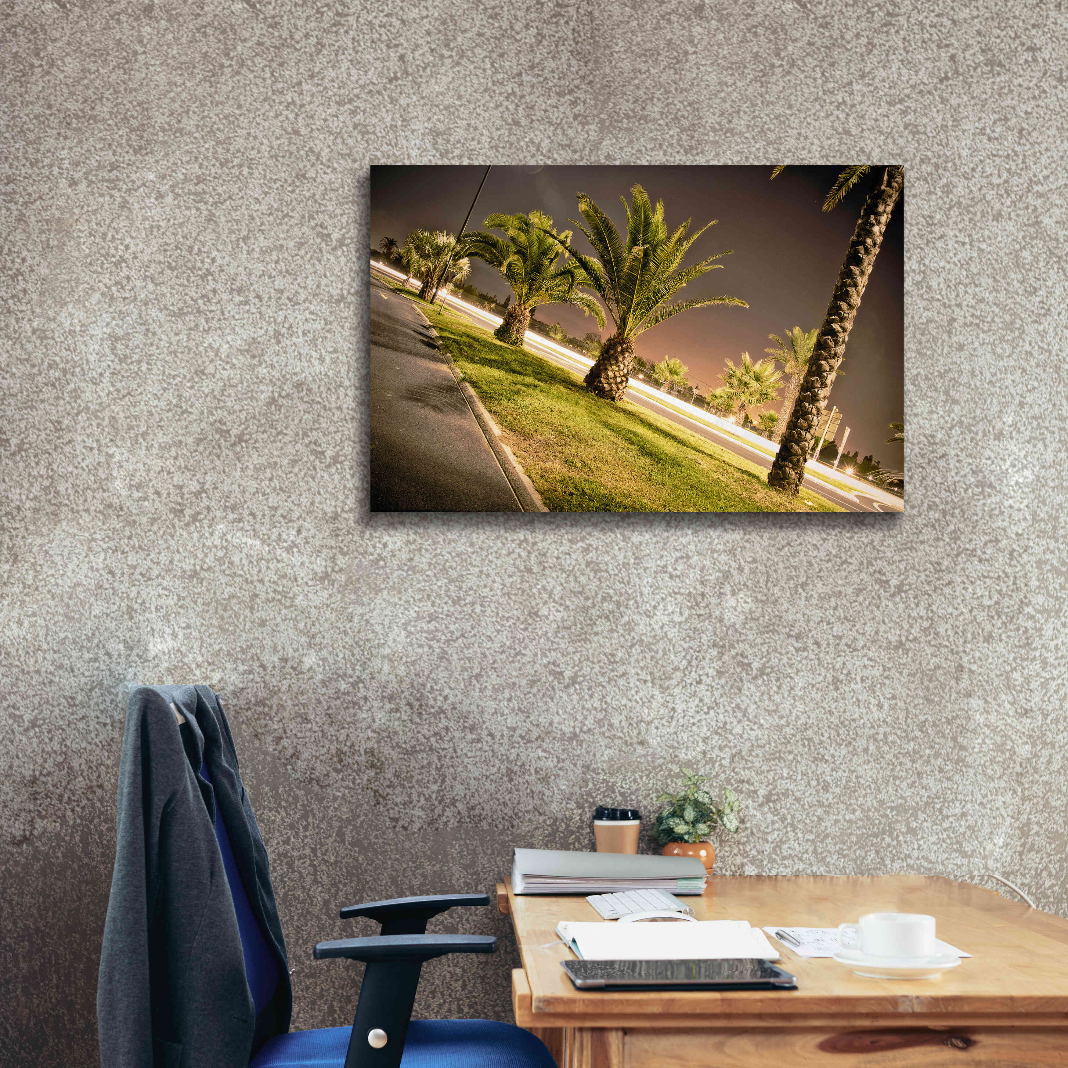'Summer Night' by Sebastien Lory, Giclee Canvas Wall Art,40 x 26