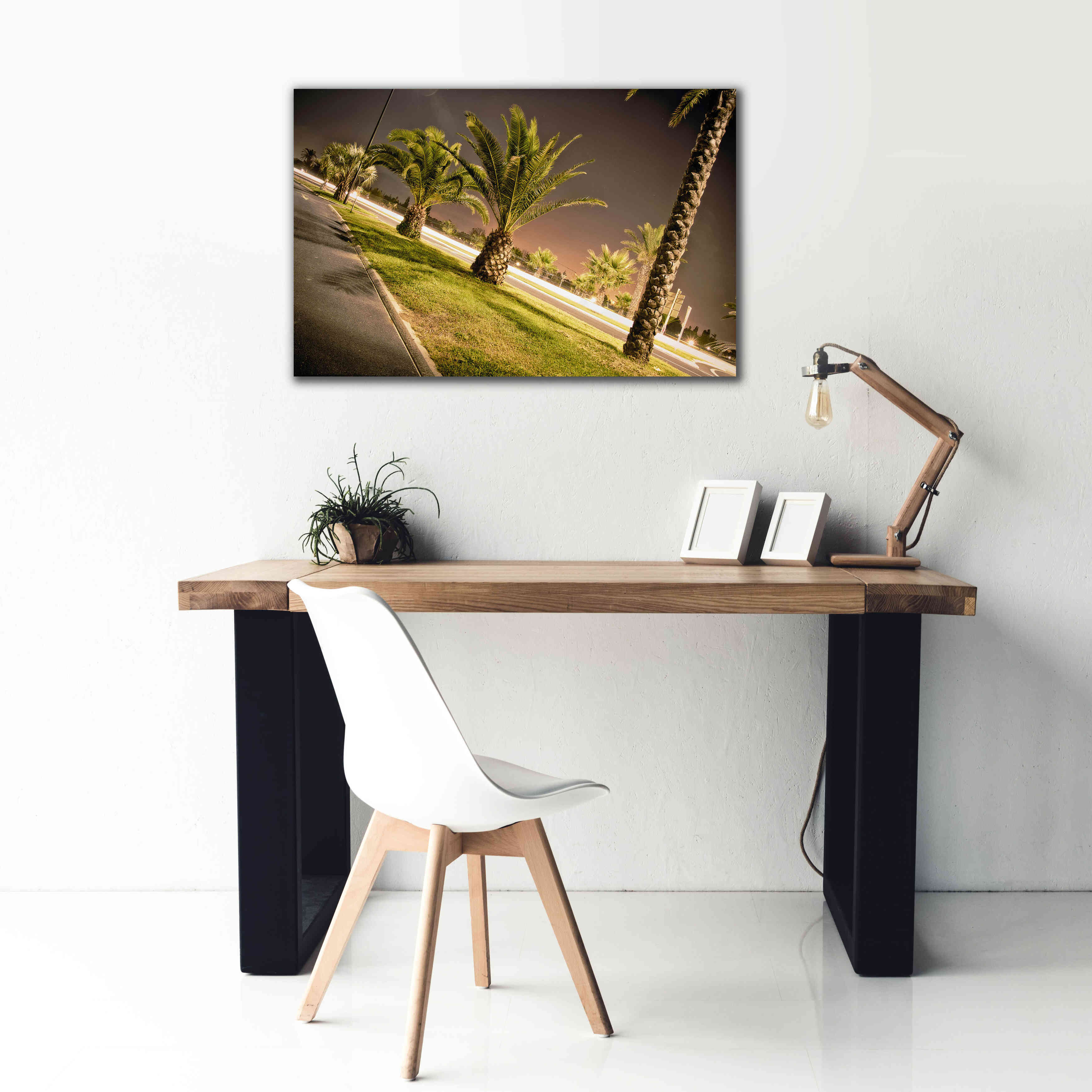 'Summer Night' by Sebastien Lory, Giclee Canvas Wall Art,40 x 26