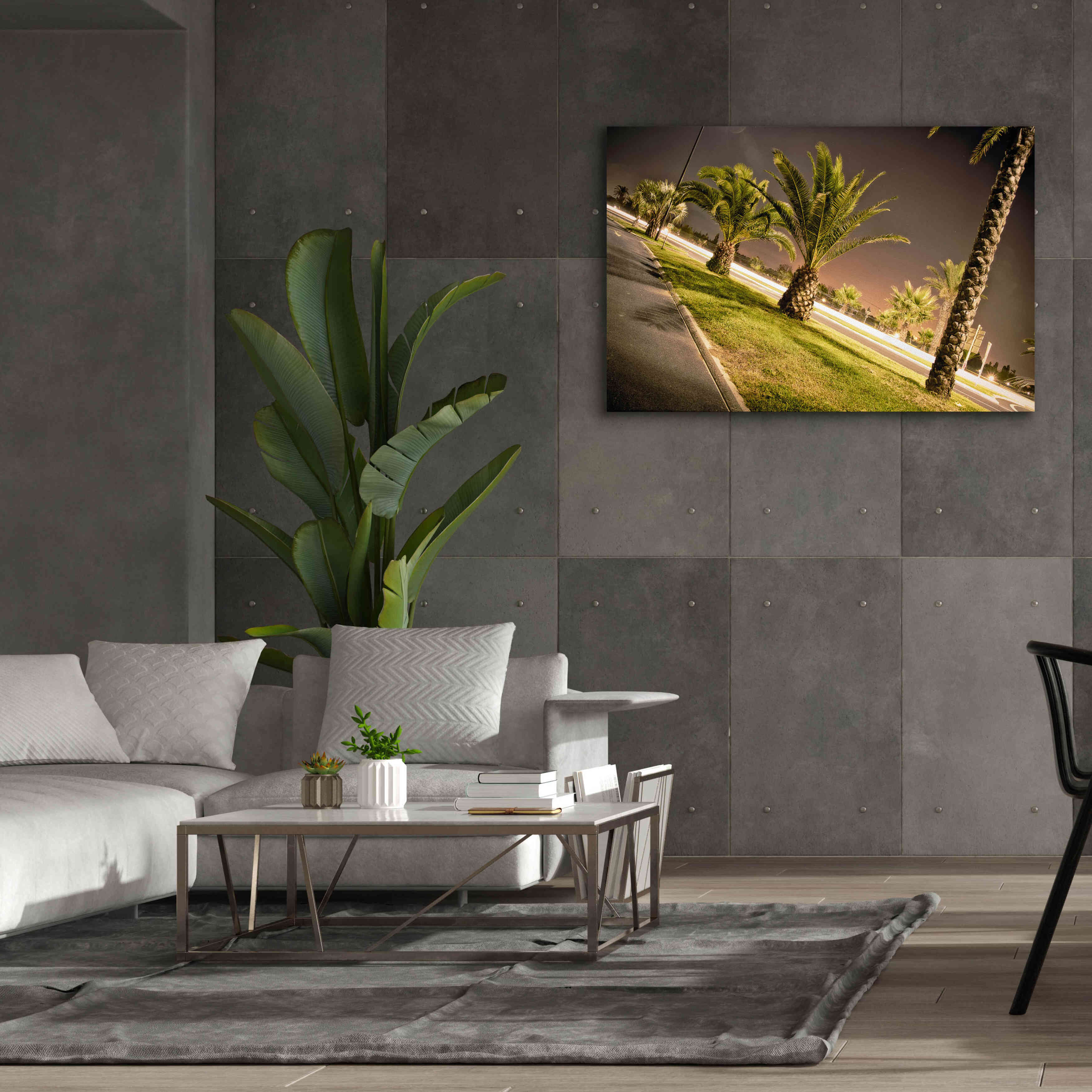 'Summer Night' by Sebastien Lory, Giclee Canvas Wall Art,60 x 40