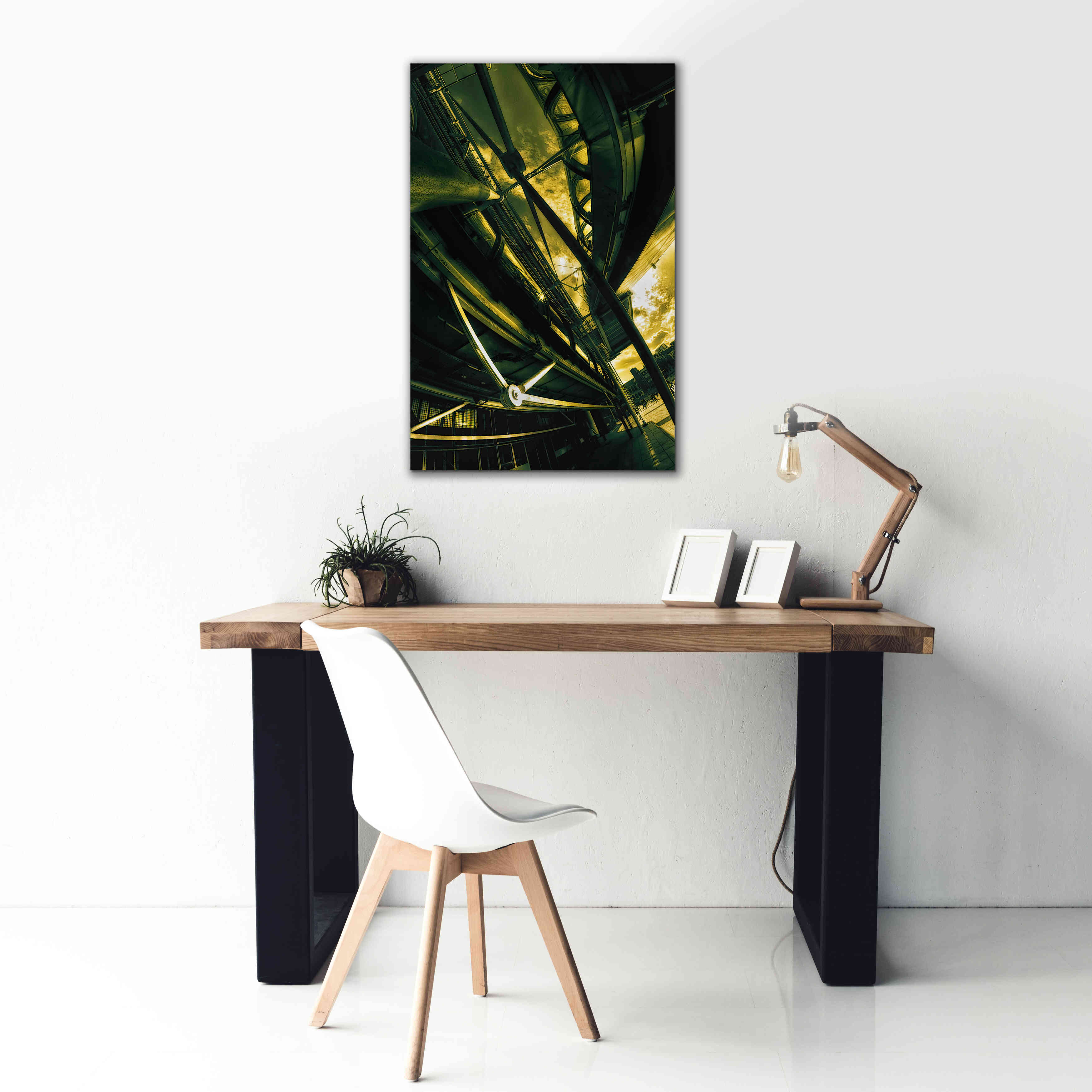 'Beaubourg' by Sebastien Lory, Giclee Canvas Wall Art,26 x 40