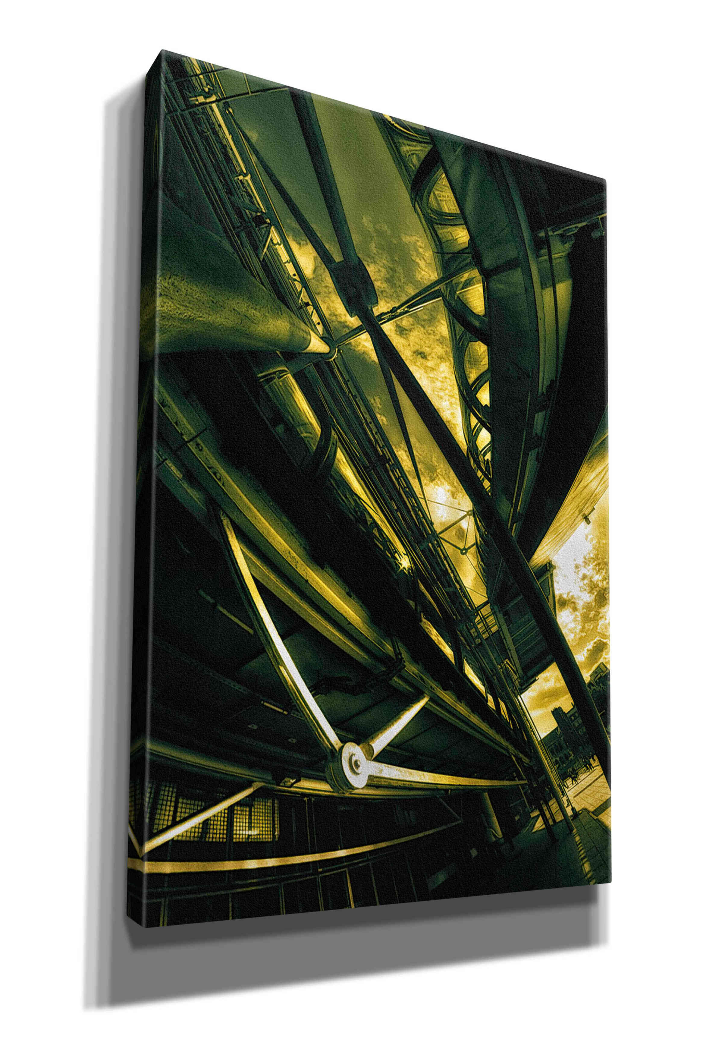 'Beaubourg' by Sebastien Lory, Giclee Canvas Wall Art