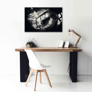 'Sanat stairs' by Sebastien Lory, Giclee Canvas Wall Art,40 x 26
