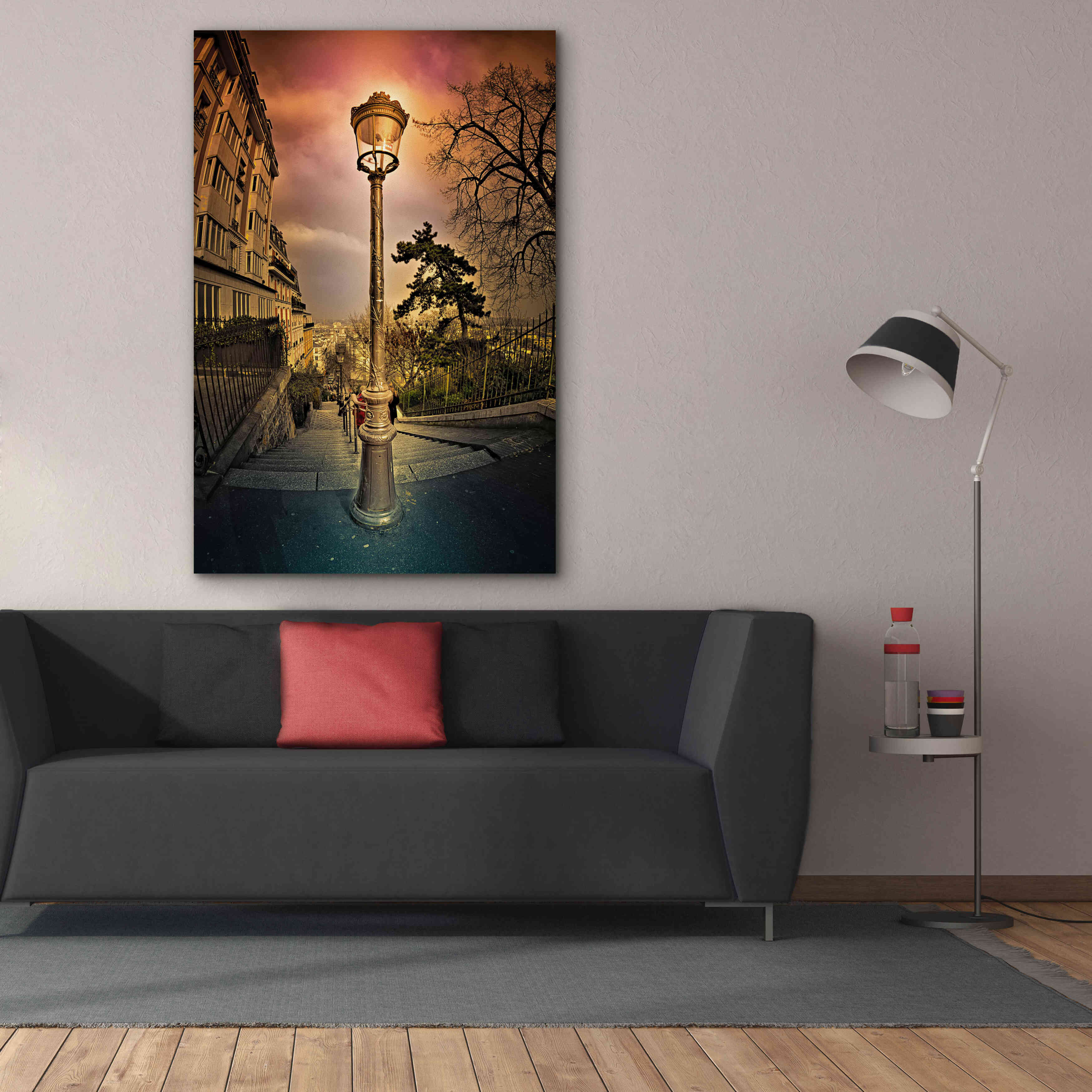 'Reverbere' by Sebastien Lory, Giclee Canvas Wall Art,40 x 60