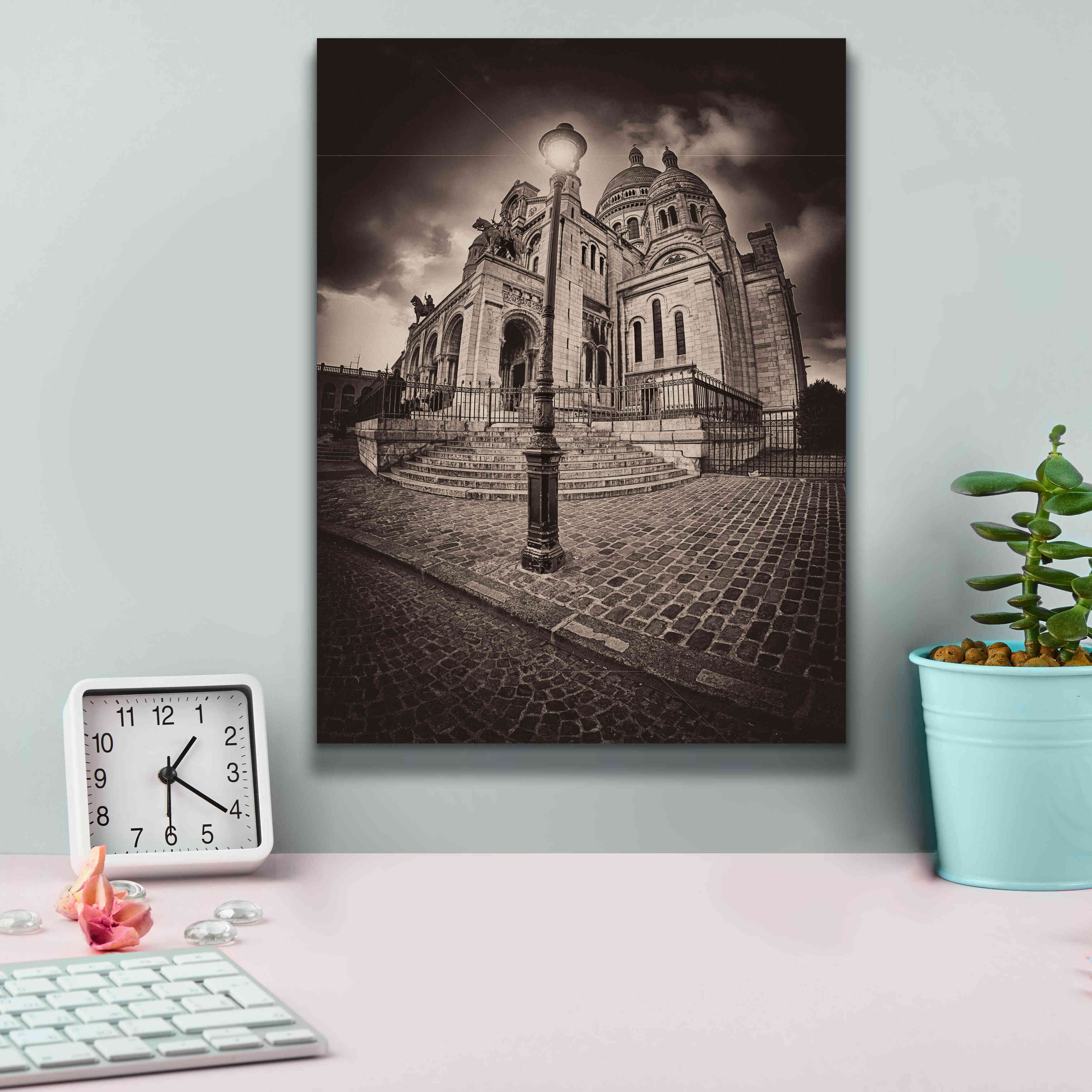 'Montemartre' by Sebastien Lory, Giclee Canvas Wall Art,12 x 16