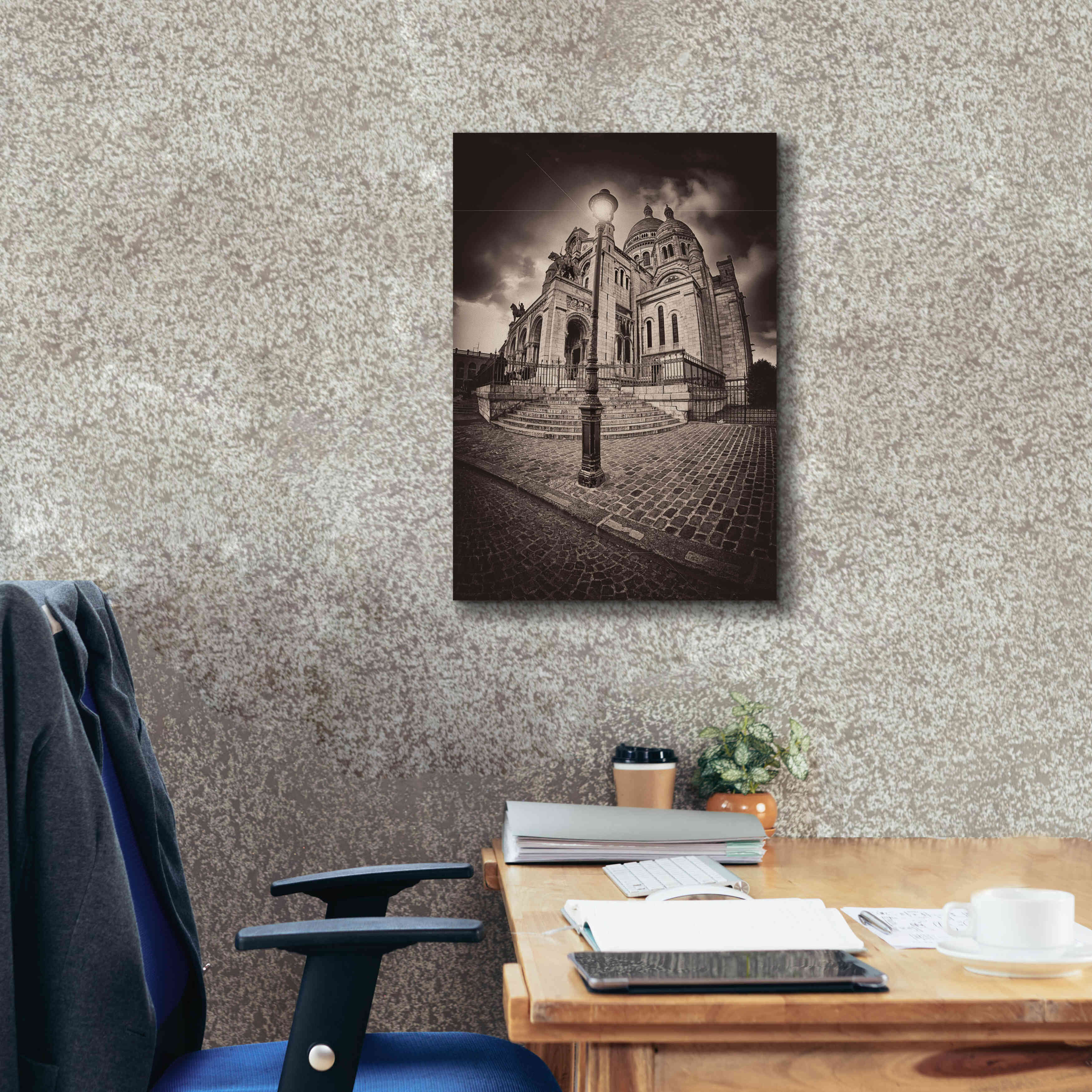 'Montemartre' by Sebastien Lory, Giclee Canvas Wall Art,18 x 26