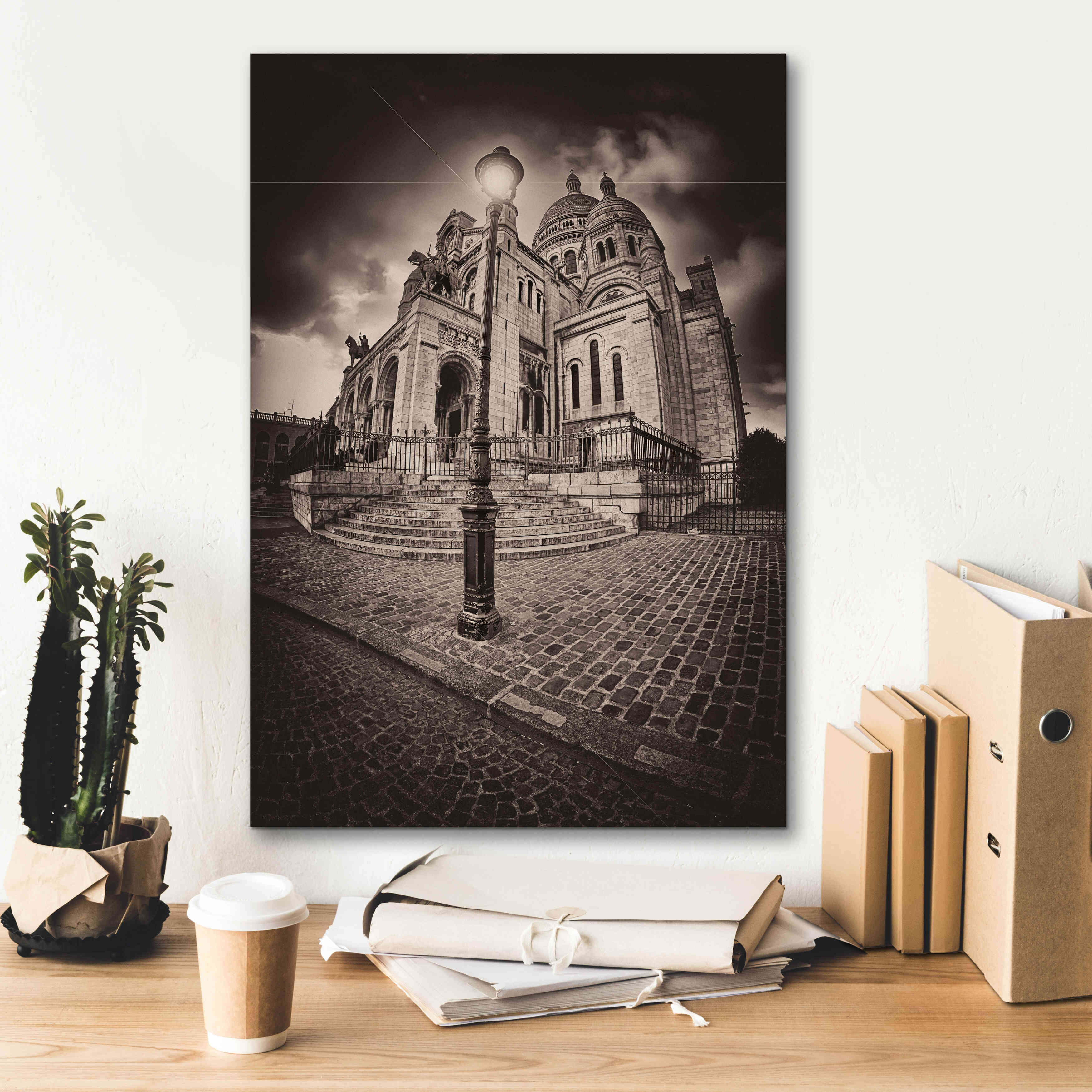 'Montemartre' by Sebastien Lory, Giclee Canvas Wall Art,18 x 26