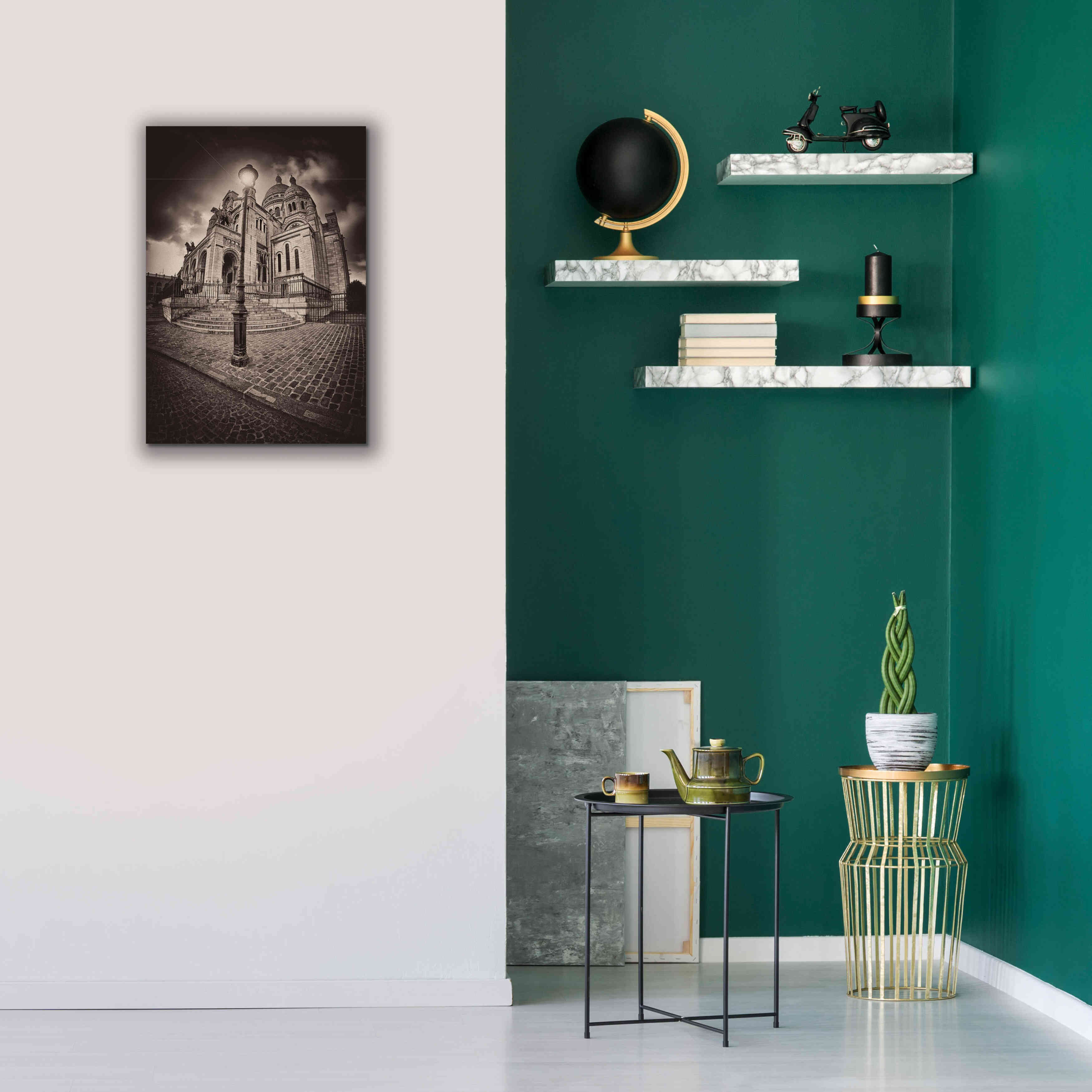 'Montemartre' by Sebastien Lory, Giclee Canvas Wall Art,18 x 26