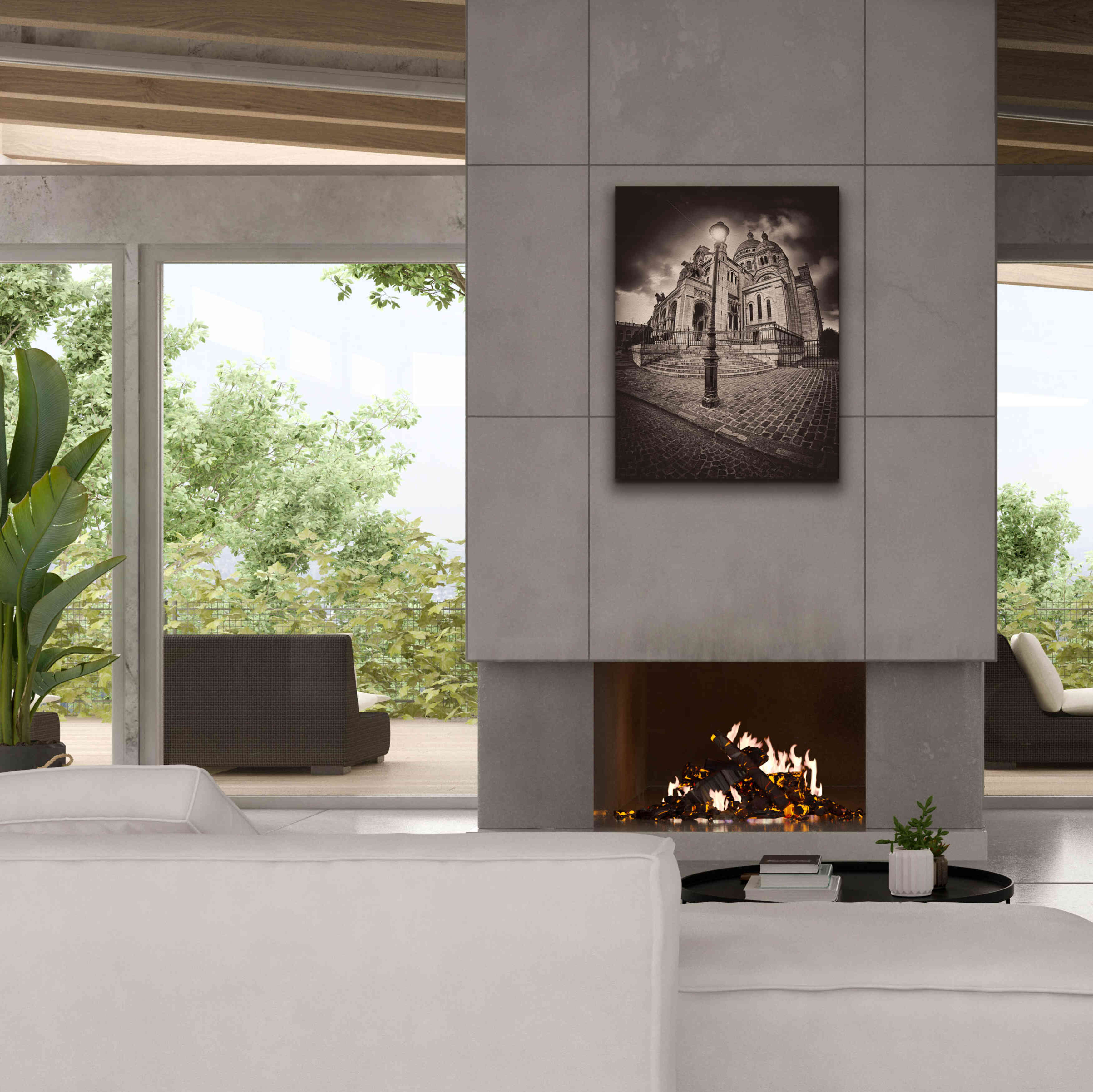 'Montemartre' by Sebastien Lory, Giclee Canvas Wall Art,26 x 34
