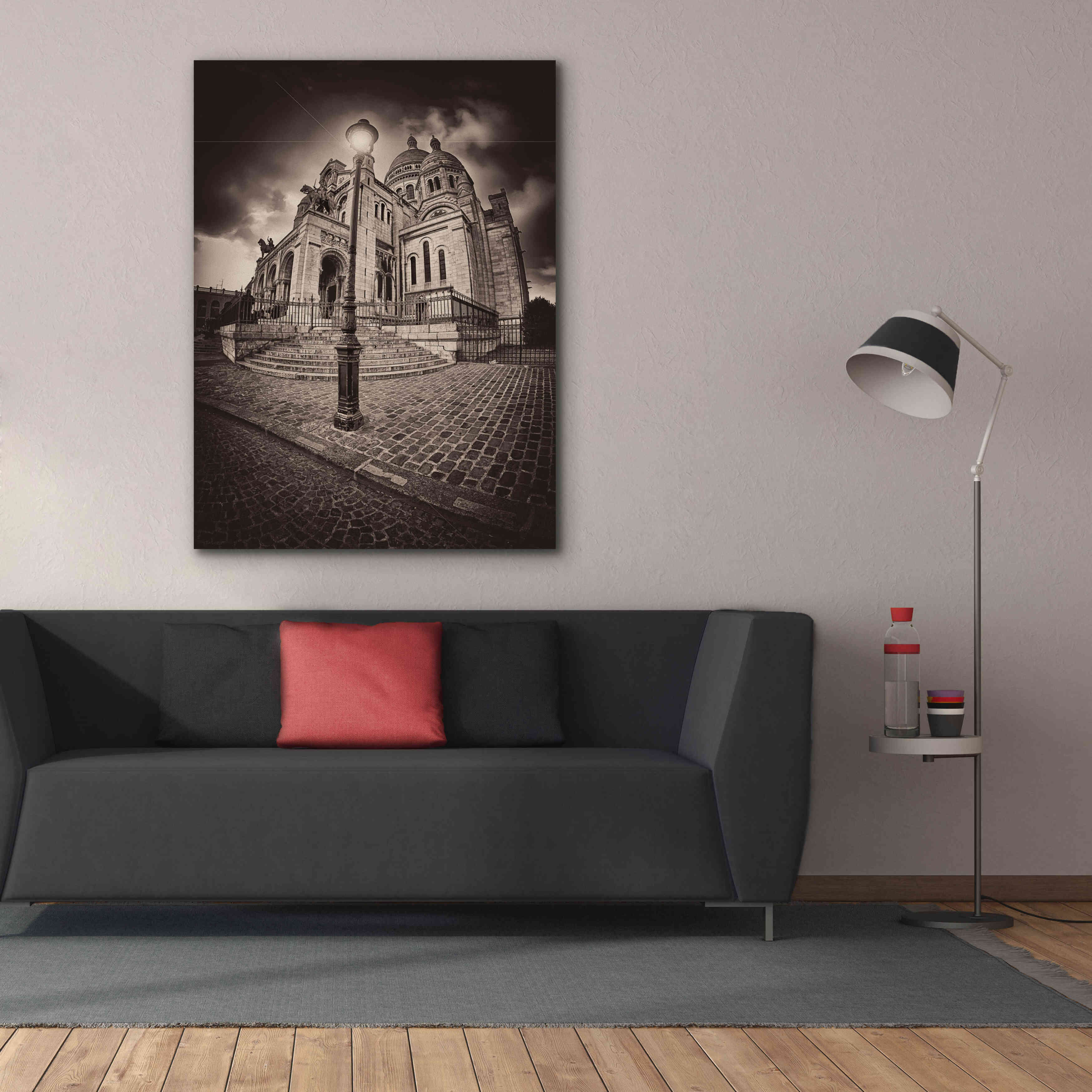 'Montemartre' by Sebastien Lory, Giclee Canvas Wall Art,40 x 54
