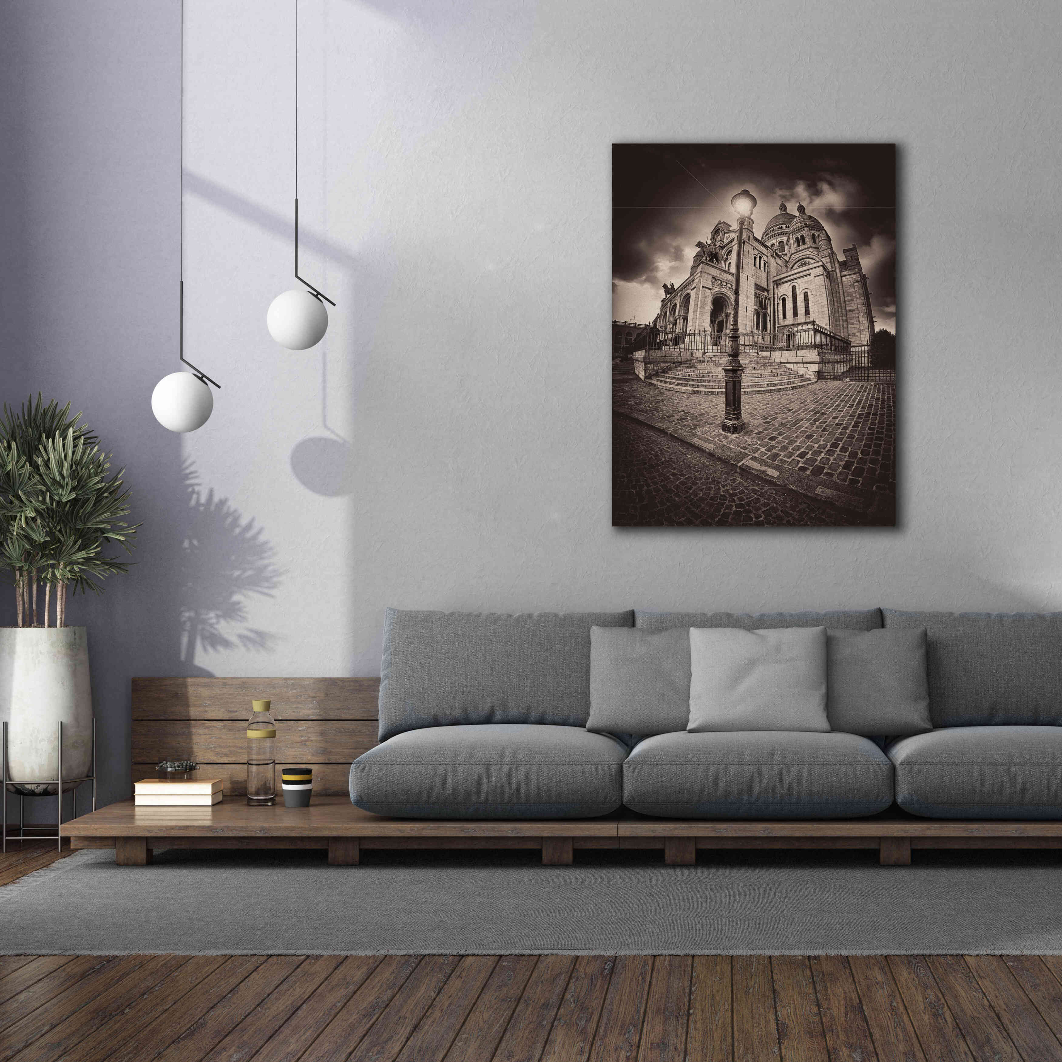 'Montemartre' by Sebastien Lory, Giclee Canvas Wall Art,40 x 54