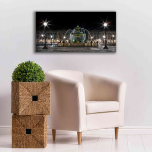 'Concorde' by Sebastien Lory, Giclee Canvas Wall Art,40 x 20