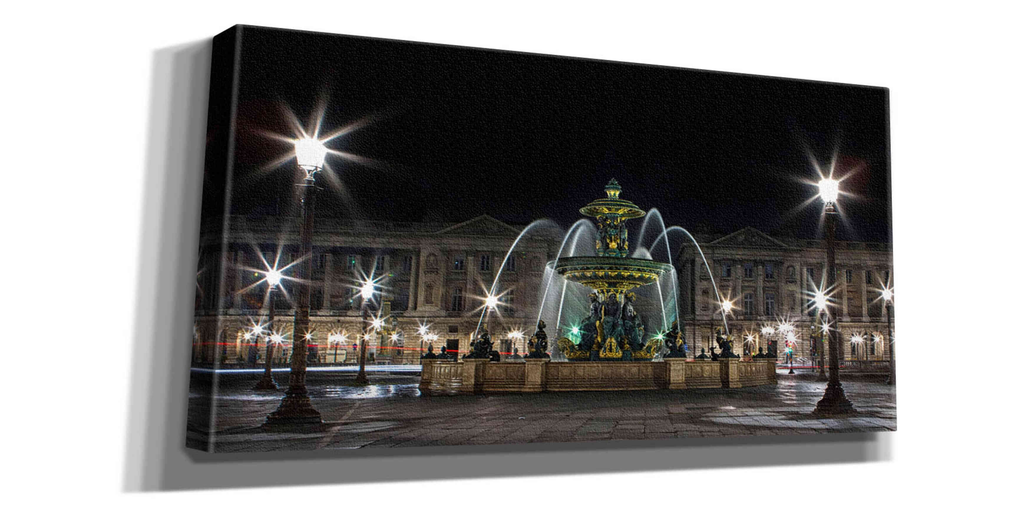 'Concorde' by Sebastien Lory, Giclee Canvas Wall Art