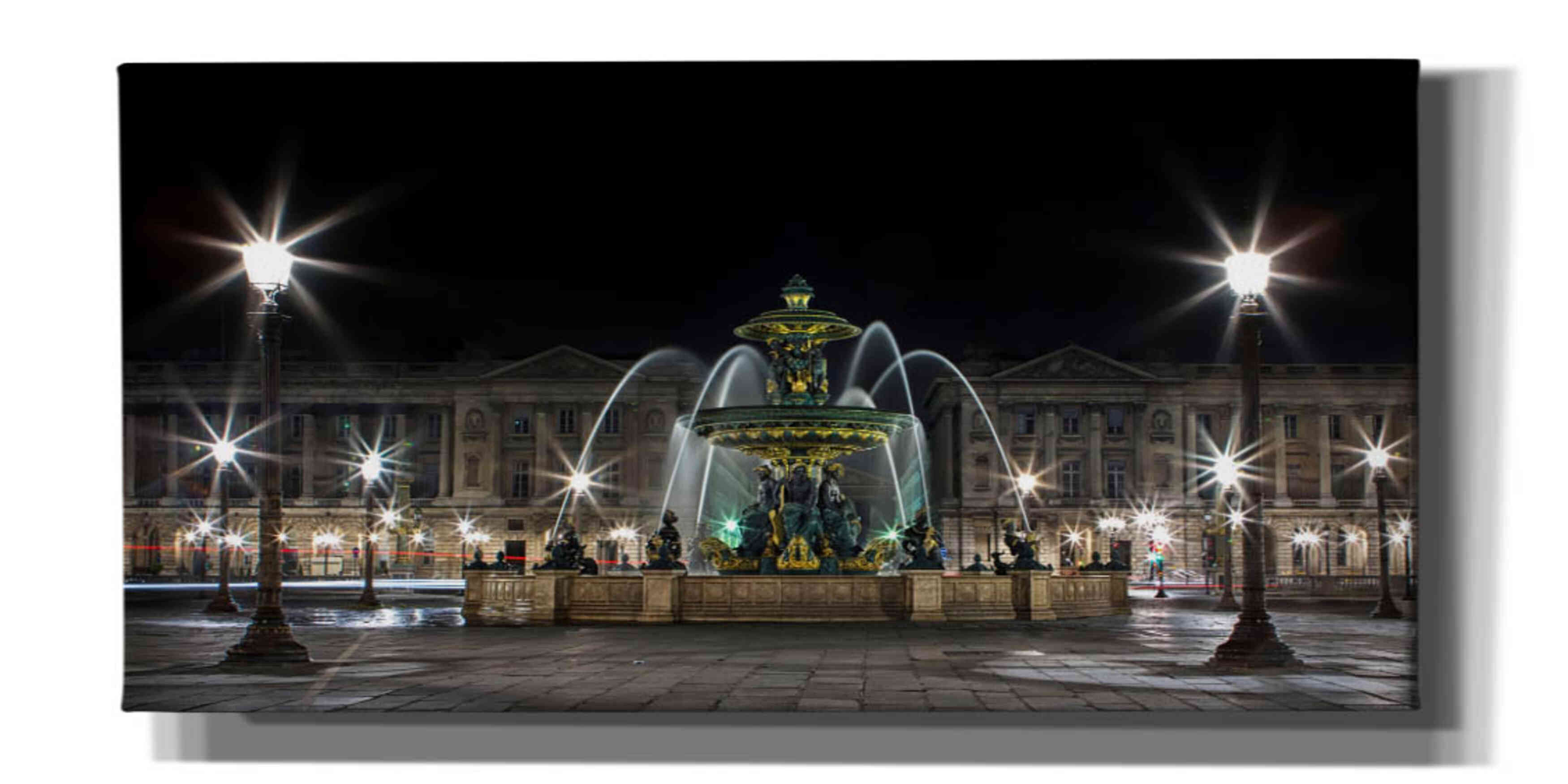 'Concorde' by Sebastien Lory, Giclee Canvas Wall Art