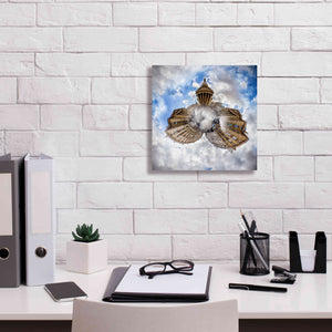 'Pantheon' by Sebastien Lory, Giclee Canvas Wall Art,12 x 12