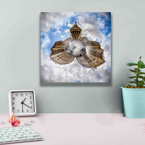 'Pantheon' by Sebastien Lory, Giclee Canvas Wall Art,12 x 12