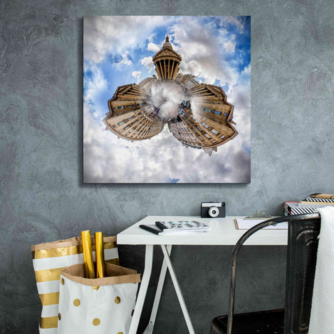 Image of 'Pantheon' by Sebastien Lory, Giclee Canvas Wall Art,26 x 26